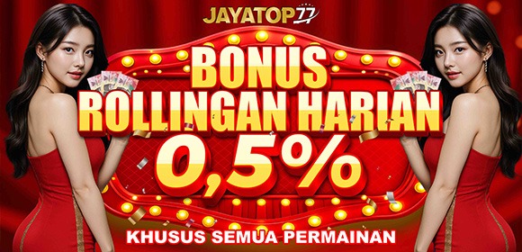 Bonus Rollingan 0.5% Harian